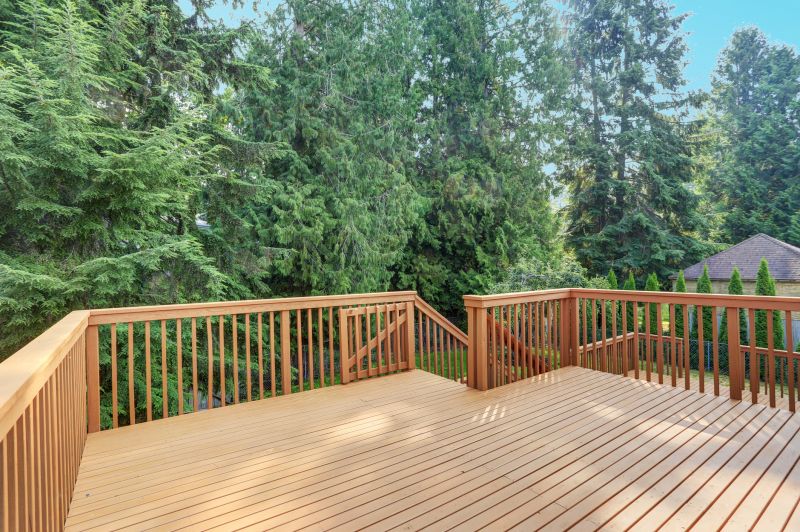 Cedar Deck Installation
