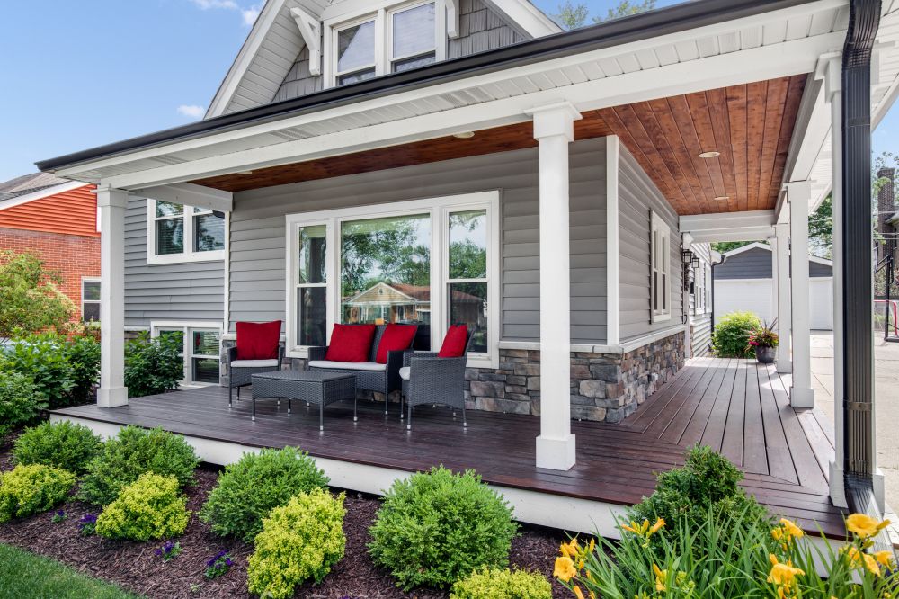 Porch Pillar Repair in Eden Prairie