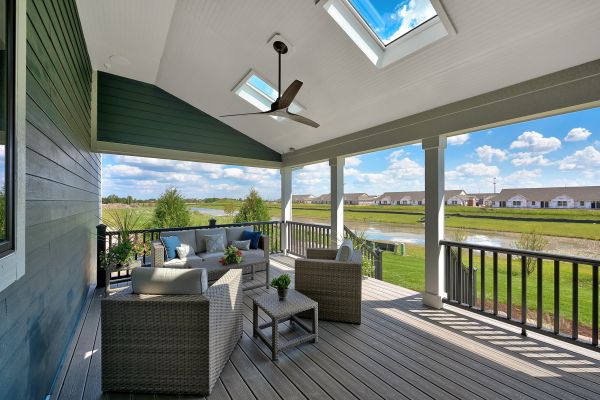 Covered Deck Construction in Eden Prairie