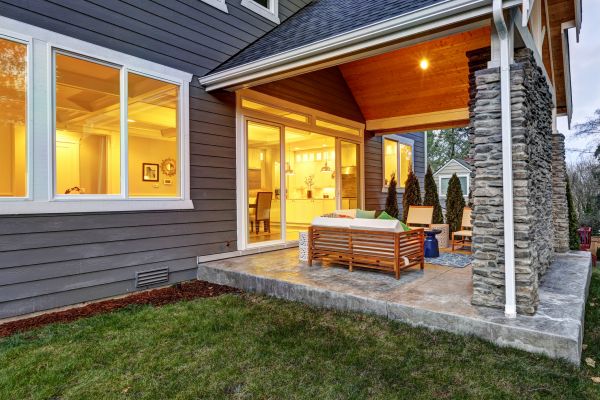 Back Porch Construction in Eden Prairie