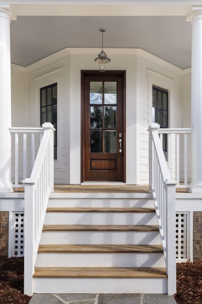 Stoop Railing Installation in Eden Prairie