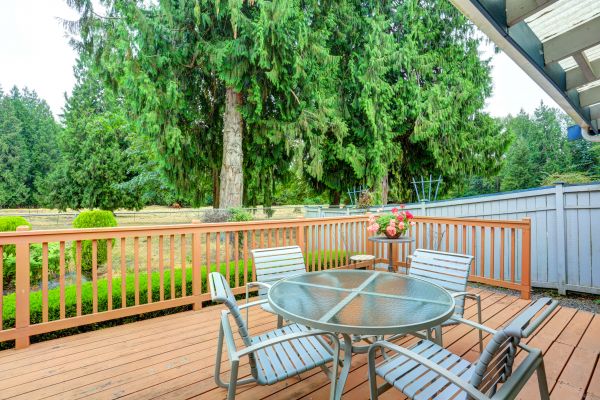 Backyard Deck Construction in Eden Prairie