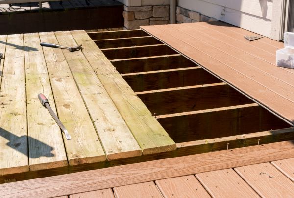 Deck Floor Replacement in Eden Prairie