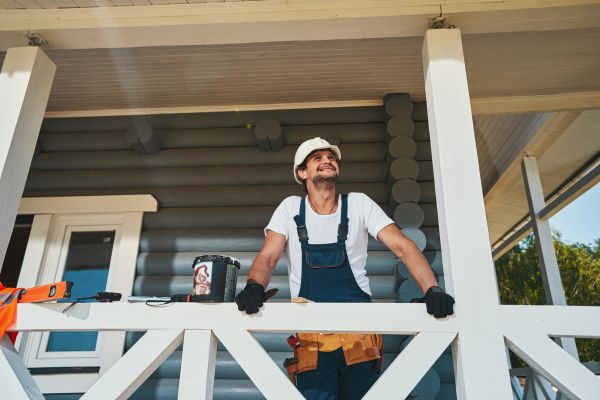 Porch Ceiling Construction in Eden Prairie
