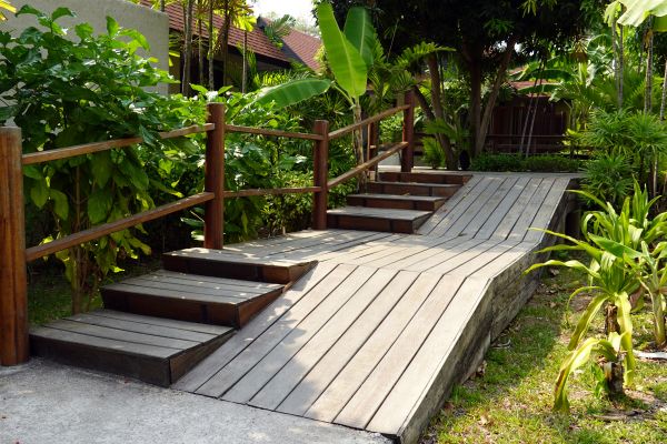 Wood Ramp Installation in Eden Prairie
