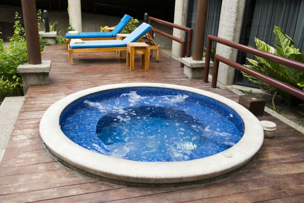 Hot Tub Deck Construction in Eden Prairie