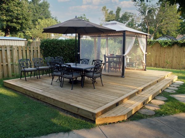 Platform Deck Construction in Eden Prairie