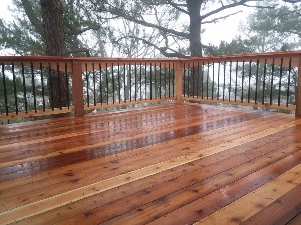 Cedar Deck Repair in Eden Prairie